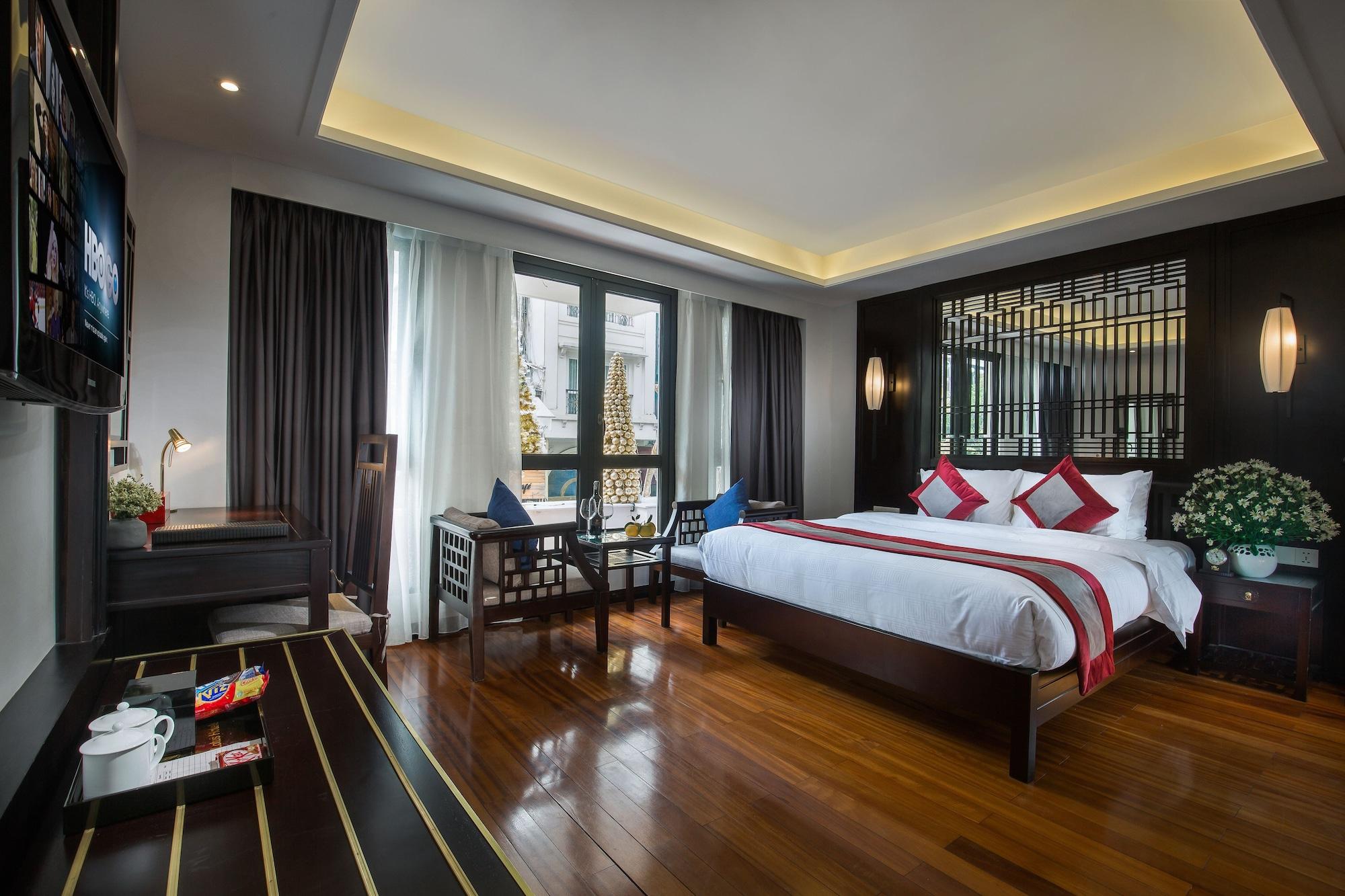 Golden Lotus Boutique Hotel Hanoi Buitenkant foto