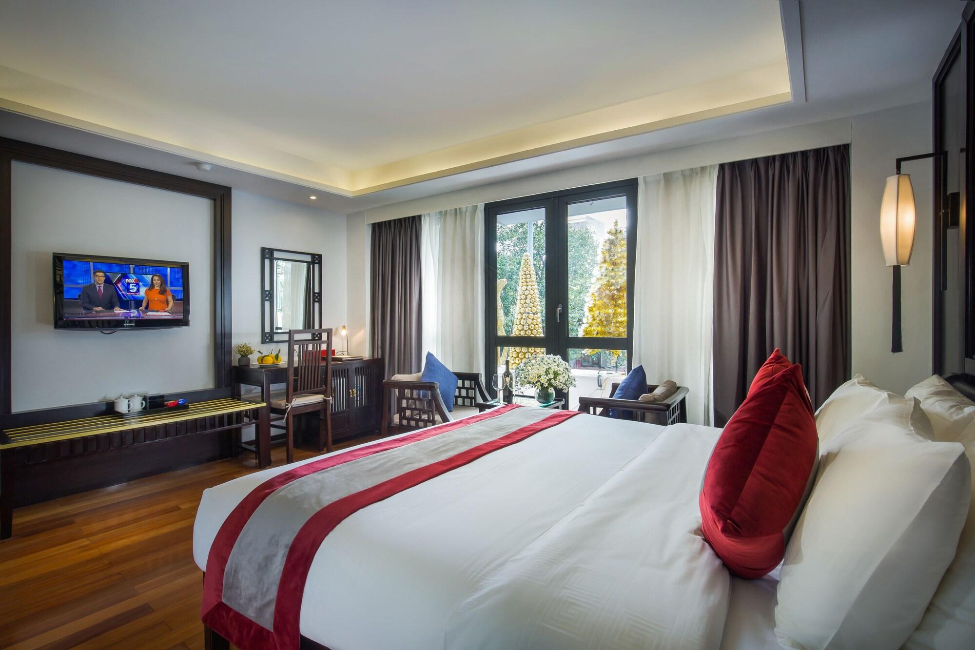 Golden Lotus Boutique Hotel Hanoi Buitenkant foto