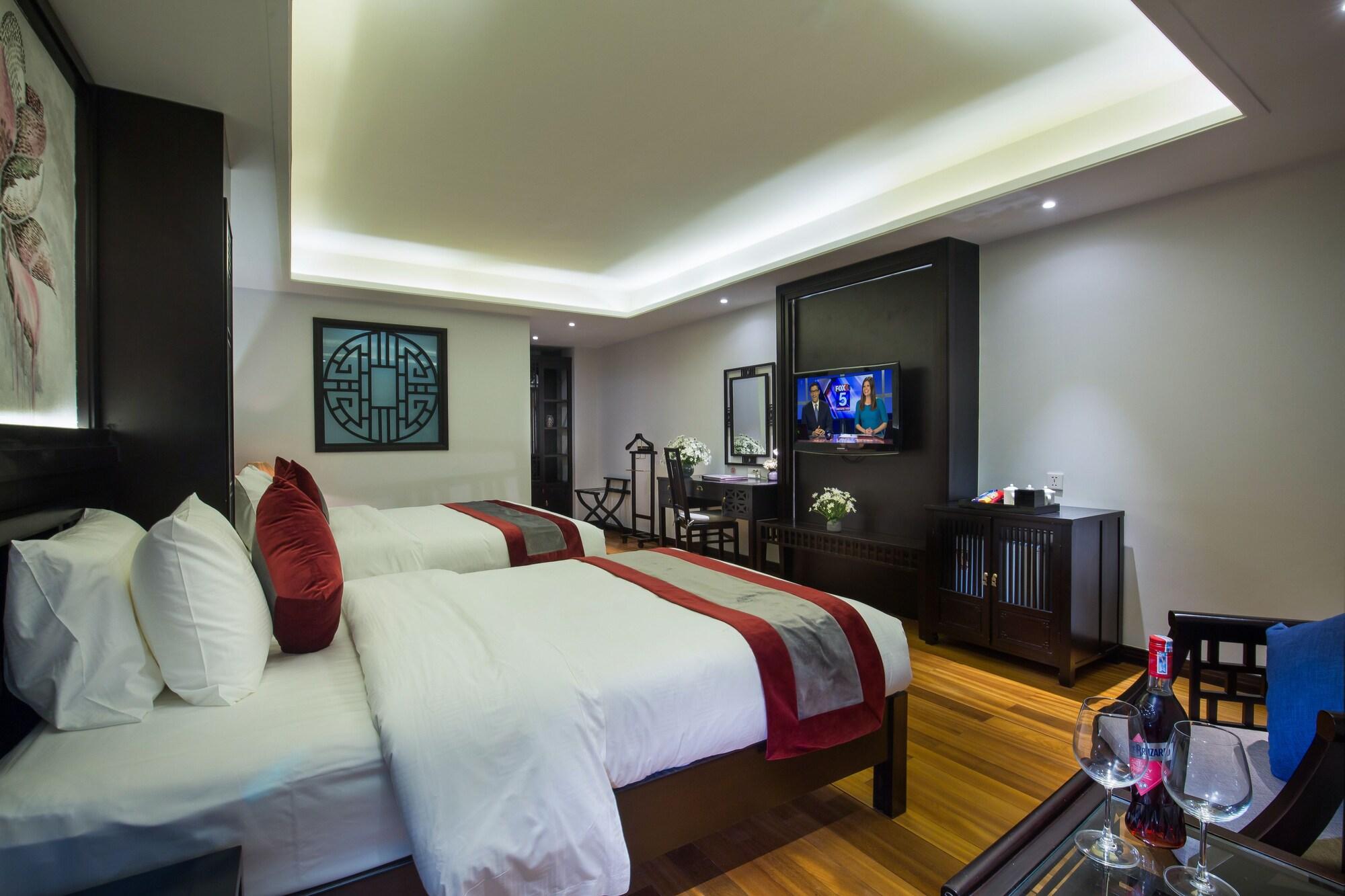 Golden Lotus Boutique Hotel Hanoi Buitenkant foto
