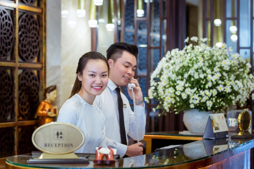 Golden Lotus Boutique Hotel Hanoi Buitenkant foto