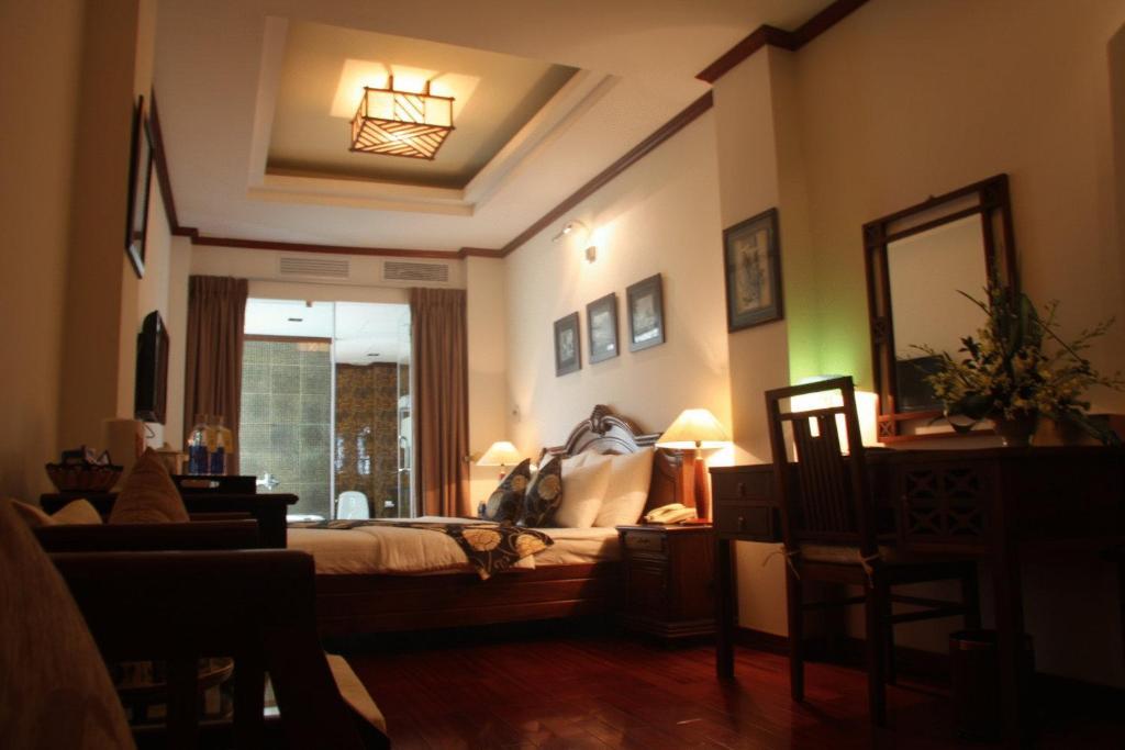 Golden Lotus Boutique Hotel Hanoi Buitenkant foto