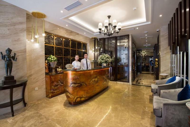 Golden Lotus Boutique Hotel Hanoi Buitenkant foto